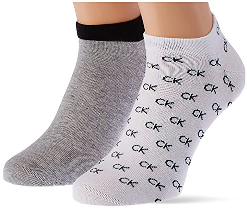 Calvin Klein Sneaker, Calzini Donna, Bianco, Taglia unica