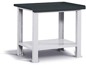 BANCO DA LAVORO WORK CON PIANO IN ACCIAIO, 100CM