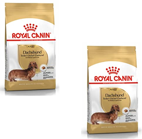 Royal Canin Dachshund Adult | Doppelpack | 2 x 500 g | Alleinfuttermittel für ausgewachsene Dackel ab dem 10. Monat
