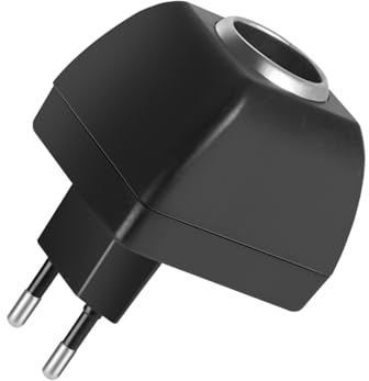 CGEAMDY Adattatore Convertitore Accendisigari, Adattatore Auto AC a DC Alimentatore, Alimentazione Auto 220V a 12V Presa Adattatore Accendisigari, Convertitore Di Alimentazione Accessori per Auto