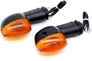 luces señalización Luz Intermitente Motocicleta Para YA&MAHA FZ1 FZ8 Fazer FZ1N FZ6 N/S/R XJ6 Diversion/F XJ6N FZ10 FZ25 FZ03 (Color : Amber)