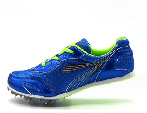 Leichtathletikschuhe Männer Frauen Leichtathletikspikes rutschfeste Spikes Für Laufnägel Schuhe Leichtathletik Und Feld Umfassende Ausbildung Schuhe(C,8/39)