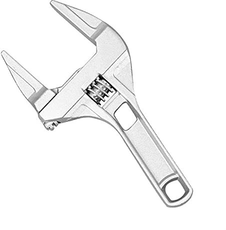 QXSJEDYCH Adjustable Spanner Wrench Set Shifter Spanners,Professional Adjustable Wrench Universal Large Opening 6-75mm,9-68mm Bathroom Wrench for Sink Faucet Water Pipe Repair Tools Wrenches