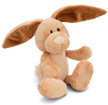 NICI Kuscheltier Hase Ralf Rabbit 25cm braun - Stofftier aus weichem Plüsch, niedliches Plüschtier zum Kuscheln und Spielen, für Kinder & Erwachsene - tolle Geschenkidee - 61503