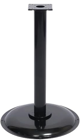 ACKSTAR Single Metal Stand for Gumball Machine & Big Capsule Vending Machines. Bulk Candy Machine Stand with Round Base Specially for Small & Large Capsule Machines. Replacement Part - Color Black