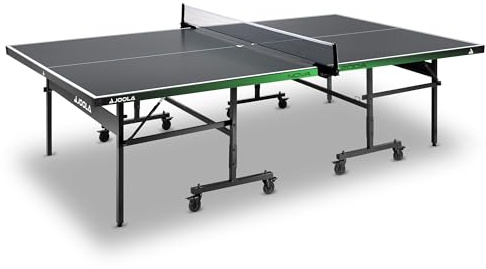 JOOLA Bordtennisbord Nova 200A – bordtennisbord för utomhusbruk väderbeständig vikbar med nät och höjdjustering