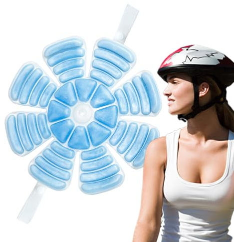 Inserto Rinfrescante per Cappello | Fascia Termica Riusabile Per Il Raffreddamento - Benda Portatile Per Testa Ideale Per Ciclismo Costruzione Pesca Attività All'aperto