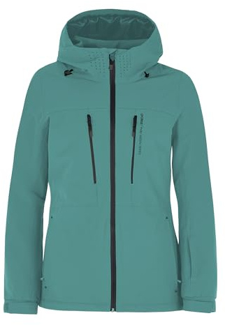 Protest PRTBEVERLY - Chaqueta de esquí y snowboard para mujer, Azul glacial, S
