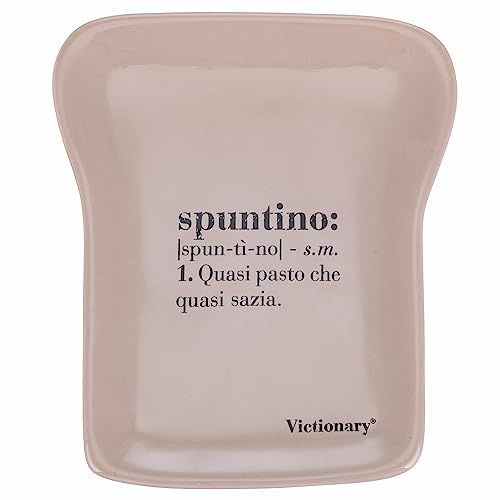 Piattino toast in ceramica, beige, Victionary