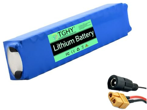 TGHY Batería de Litio de 36 voltios para Patinete eléctrico Plegable, 36V 6AH 7.5AH, batería Recargable de Iones de Litio para Motores de Patinete eléctrico de 270W o Menos.,36v 7.5ah,XT60