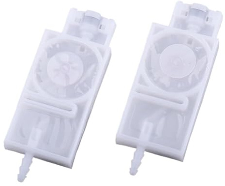NexusDrive Amortisseur d'encre pour imprimante à solvant DX5, Compatible avec la tête d'impression 4720 I3200 EPS3200 5113 Mimaki JV33 Thunderjet(White)