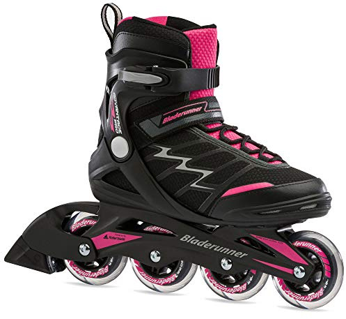 Bladerunner by Rollerblade Advantage Pro XT Women's Adult Fitness Inline Skate, Black and Pink, Inline Skates, 10