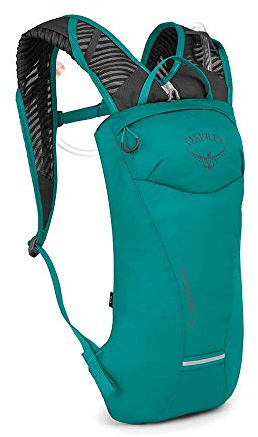 Osprey Kitsuma 3 Trinkrucksack für Frauen, mit Hydraulics™ LT 2,5-Liter-Trinkblase - Teal Reef (O/S)