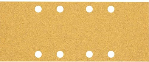 Bosch 10x EXPERT C470 Sandpaper with 8 holes | for Paint on wood, Hardwood, Ø 93x230 mm, Grit 60, Professional Accessory Orbital Sander
