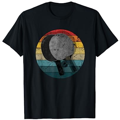 Tischtennis Geschenke Männer Ping Pong Tischtennisspieler T-Shirt