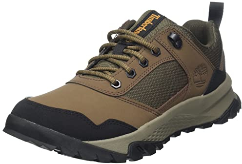 Timberland Herren Lincoln Peak Lite F/L Low Hiking Shoe, Dark Brown Leather, 45 EU