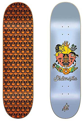 Sk8Mafia Sarmiento Boldline 7,75 x 31,75 Zoll Deck Chassis, Erwachsene, Unisex, Mehrfarbig (Mehrfarbig), Einheitsgröße