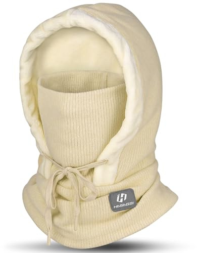 GXCROR Sturmhaube Balaclava Sturmhaube Motorrad Skimaske Sturmhaube Fahrrad Balaclava Herren Damen Warm Fleece Sturmhaube Winter Ski Maske Männer Frauen für Ski Motorrad Fahrrad