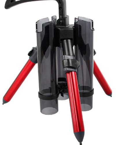 Canna da pesca con treppiede, supporto verticale per canna da pesca | Supporto treppiede per canna da pesca pieghevole per canna da pesca pieghevole per 3 canne