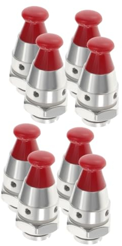 OSALADI 8pcs Pressure Cooker Safety Valve Air Release Valve Pressure Reducing Relief Jigger Cooker Accessories