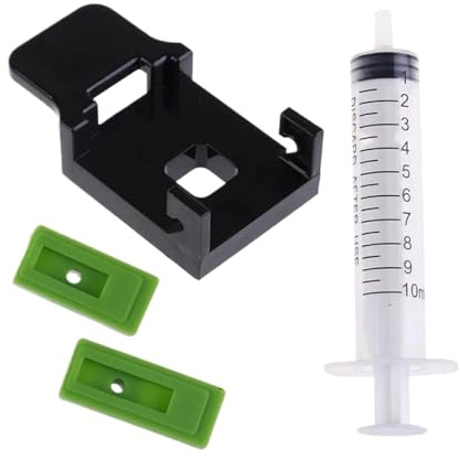 PZPSEQGM Kit de Aguja de 10 ml con CISS DIY Ink Herramienta de Tinta Clamp CLAMP Clip Piezas de Limpieza de la Bomba Conjuntos para el de Recarga de Impresora Compatible