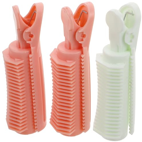 HAMPPLIES 3 piezas Pinzas para Volumen Raíz y Rizos sin Calor Juego de Clips para Flequillo y Cabello Herramienta para Crear Peinados con Volumen y Control de Cabello Suelto