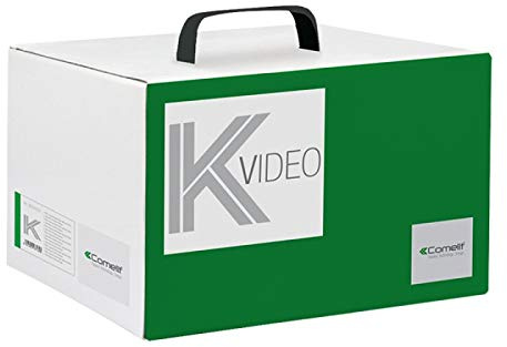KIT VIDEOPORTERO IKALL MINI EN COLOR 2 HILOS para vivienda unifamiliar