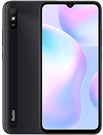 Xiaomi Redmi 9A Smartphone 2Gb Ram 32Gb Rom Teléfono Móvil,Pantalla 6.53” Hd+ Mtk Helio G25 Octa Core Procesador,Dual sim Micro-Sd,13 Mp Cámara Trasera Ai Face Unlock Global Versión (Gris)