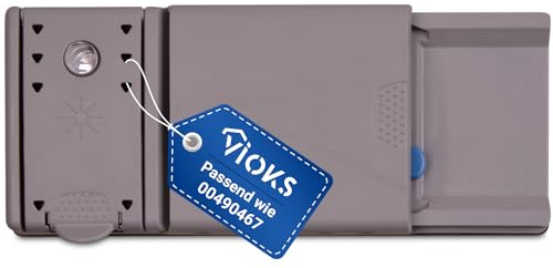 VIOKS Dosierkombination Dosierer Ersatz für Siemens Neff Bosch 00490467 490467 427082 481241868212 C00317067 137930 129046 Dosiereinheit für Tabs Pulver Klarspüler Spülmaschine Geschirrspüler
