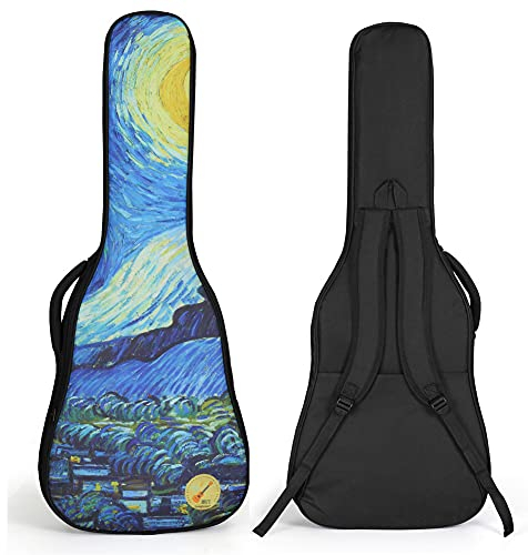 Gitarrentasche 40 41 Zoll Akustik Guitar Rucksack Gig Bag Case Wasserdicht Für Gitarre