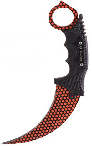 ARI Knives CS GO Karambit Elite - Hive - CSGO Knife Skin Counter Strike Global Offensive Jagdmesser Survival ARIKnives, Mehrfarbig