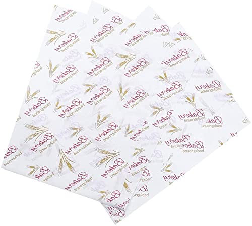 100 Stück Hamburgerpapier Sandwich Wrap Papier Backpapier Lebensmittelpapier Fettdichtes Papier Für Hamburger Pommes Feinkost Brot Sandwich