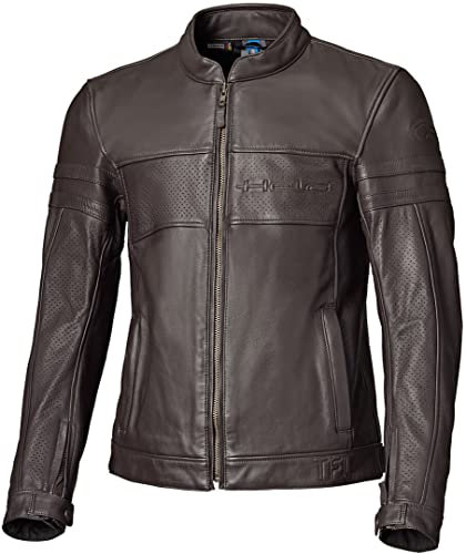 Held Summer Ride II Motorrad Lederjacke, braun, 64