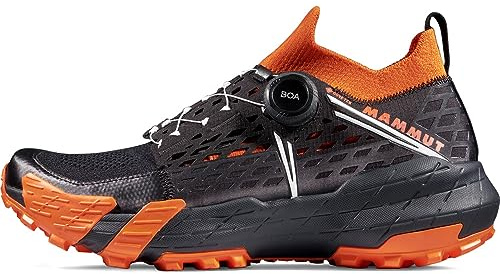 Mammut Dam trailrunning-sko Aenergy TR BOA® Mid GTX, Svart mörk tangerin, 38 2/3 EU