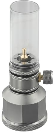 Gaslampe Ultraleichte Campinglampe mit einstellbarem Leuchten inkl. leerem Kraftstofftank ​(Gaslaterne mit Tank)