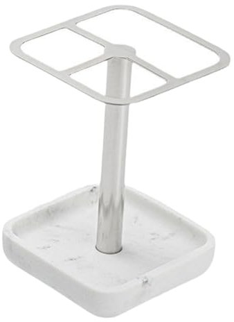 Cabilock Portacepillos para Baño Soporte De Inodoro 304 Acero INOX Organizador Limpieza Diseño Original