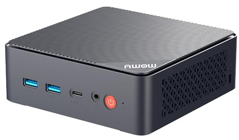 AWOW Mini PC W-11 pro Core i5-12600HX Prozessor 12 Kerne/16 Threads bis zu 4,6 GHz, Intel UHD Graphics for 12th Gen Intel, 16 GB DDR4/512 GB PCIe3.0 SSD, Mini-Desktop-Computer,Triple Screen Ausgang