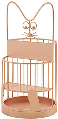 SFNIOKFG Umbrella Stands,Portable Hollow-Out Umbrella Rack Support, Hallway Garden Kitchen Front Door Umbrellas Stand, Freestanding Umbrella Storage Holder/Rose D/25Cm * 50Cm