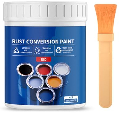 UncleS 300 G Ruggine A Base d'Acqua Rust Convertitore Vernice Convertitore Vernice Meteorologica E Protezioni Industriali Colori Multipli per Inibitore Base Acqua in Metallo