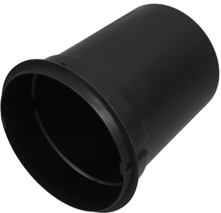 Veemoon Secchiello Spazzatura Interno Spesso in Abs 3l Nero Lavabile Igienico per Cucina e Soggiorno Design Semplice e Funzionale