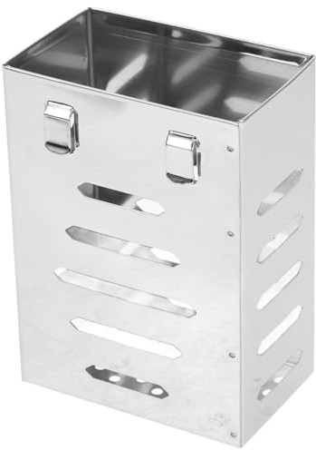 BESPORTBLE Organizador de Secado para Palillos y Cubiertos Soporte Colgante de Acero Inoxidable, Estante para Utensilios de Cocina y Drenaje