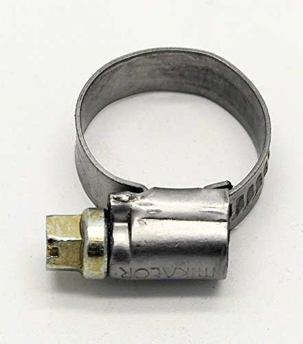 Mikalor 5 X 8-16mm with a 9mm L-Band Worm-Drive Hose Clip
