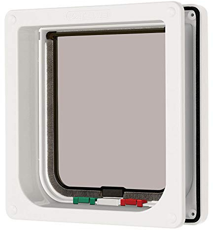 PET-608.319 Pet Mate 4 Way Locking Cat Flap & Liner