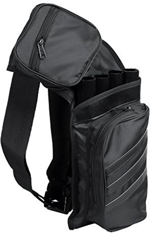SGerste Große Kapazität Rückseite Gürtel Hip Pfeil Köcher, Halter Bag Camo Bogenschießen Outdoor 4 schwarz