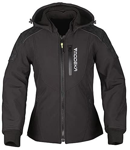 Modeka Clarke Damen Motorrad Textiljacke (Black,44)