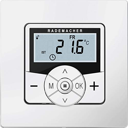 Rademacher DuoFern Raumthermostat (2. Generation) 9485-1, Funk-Thermostat, für Heizkörper und Fußbodenheizung, Smart Home Wandthermostat (HOMEPILOT Nachfolgemodell verfügbar)