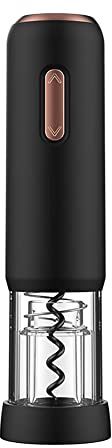 SPELAX Tire-Bouchon à vin Rechargeable, Tire-Bouchon à vin électrique, Tire-Bouchon à vin Rechargeable USB, Convient pour la Famille, la fête, Le Festival, la Pendaison de crémaillère