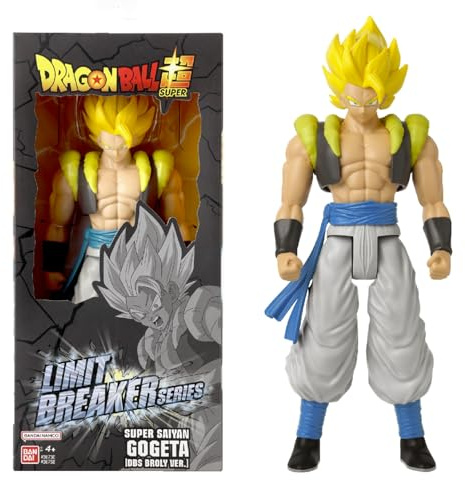 BANDAI - Dragon Ball Super Limit Breaker Series Figura de Acción Gogeta Super Saiyan 30cm - 36758 Multicolor - Figuras articuladas Coleccionable, Ideal para fanaticos del Anime.