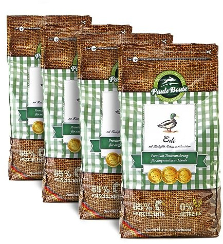 Pauls Beute Ente Trockenfutter 10kg getreidefrei (4 Beutel a 2,5 kg)
