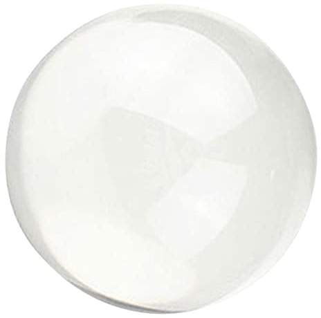 Amosfun Jonglierball Aus Klarem Acryl Professionelles Jonglierzubehör Für Geeignet Für Akrobatik Und Bühnenaufführungen Perfektes Für Jongierliebhaber